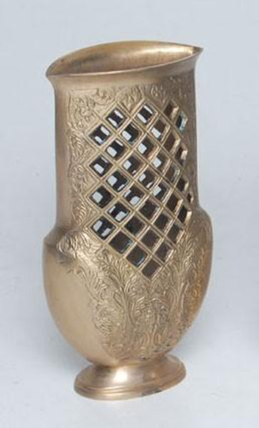 COMING SOON ....!!!! Brass Flower Vases Polished 22 cm / 8.66" Style 124