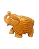 Baby Elephant Carved Whitewood - Cute Exciting Designs ... Choose from Sizes 2", 2.5", 3" and 4" Trunk Up